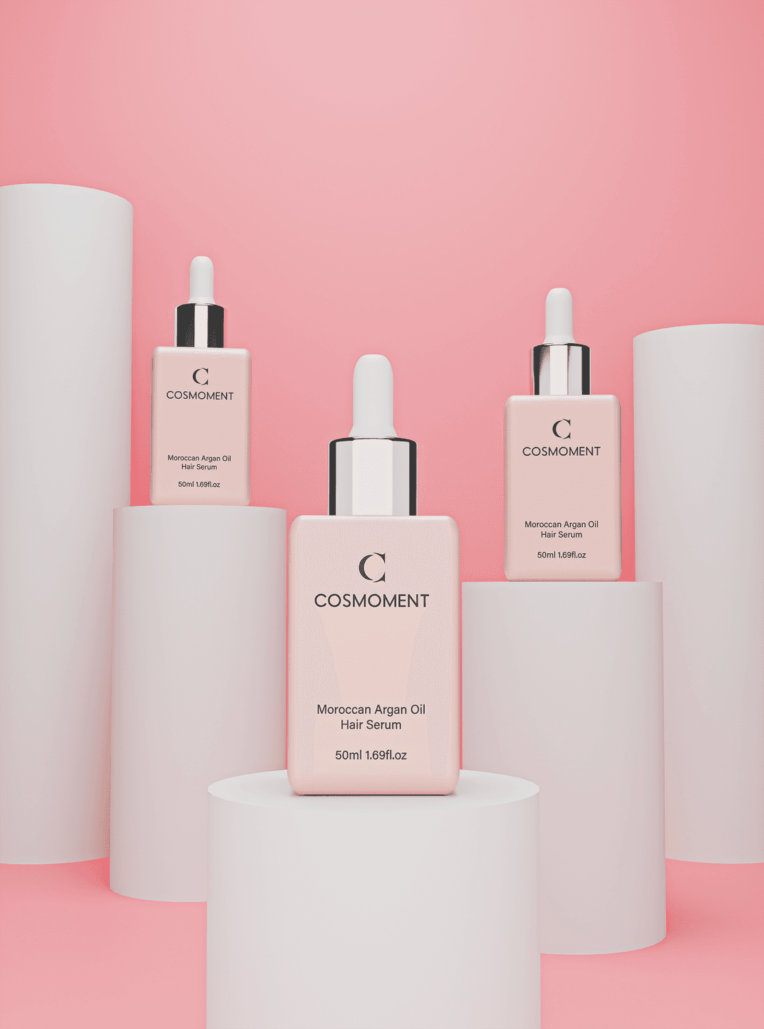 COSMOMENT Moroccan Argan Hair Oil - Image 4