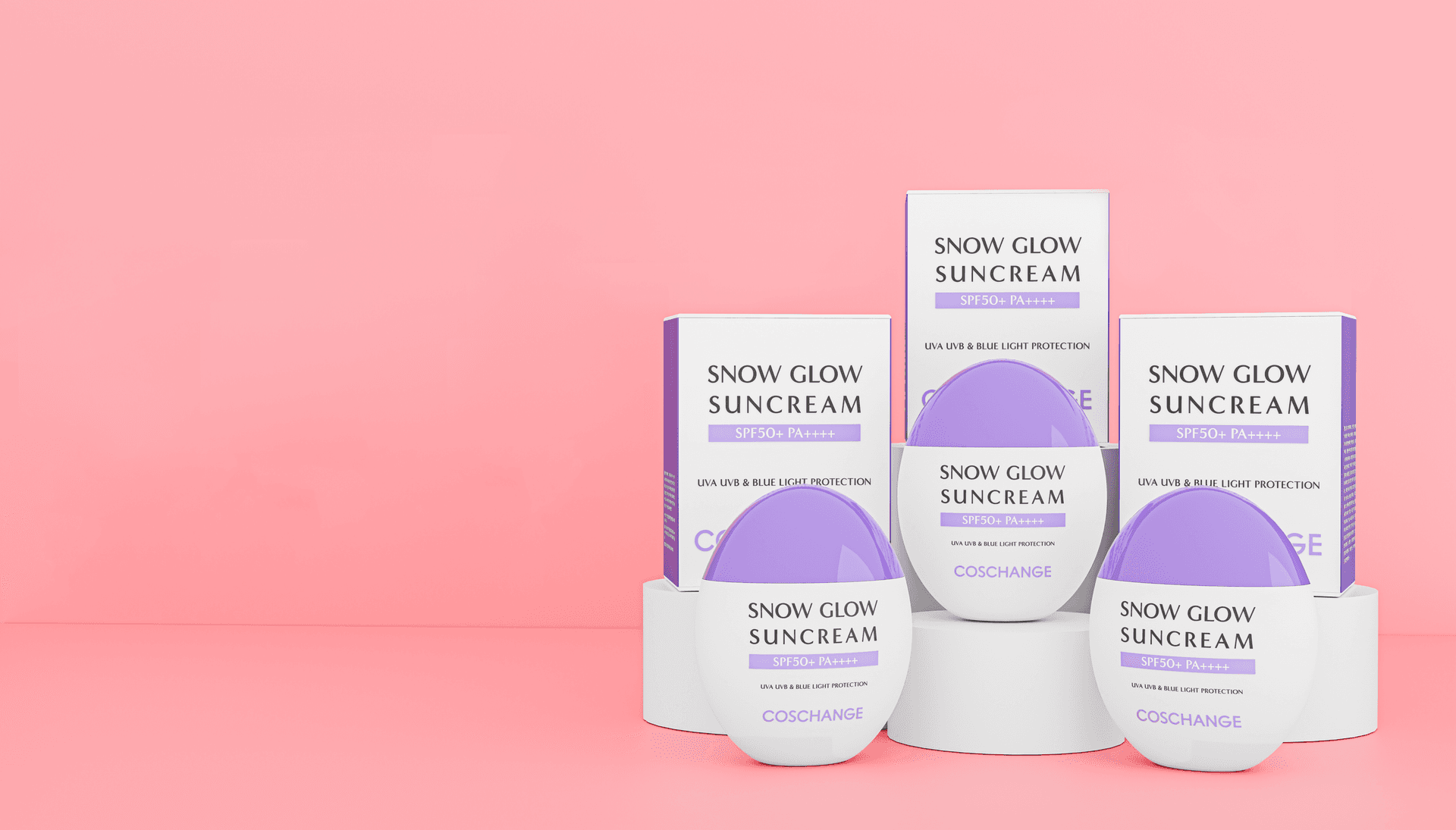 SNOW GLOW SUN CREAM